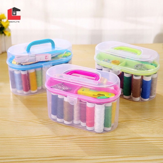 Hộp kim chỉ tiện dụng 55 món