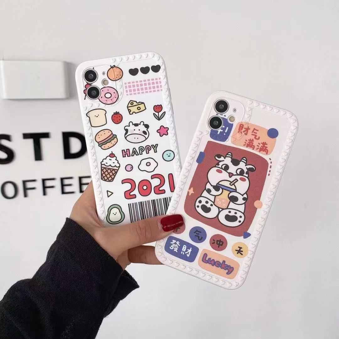 Ốp Lưng Họa Tiết Hoạt Hình Dễ Thương Cho Iphone Xsmax 8plus11pro12 Co Iphone 12 Promax 11 Promax Iphone 11 / 8 Plus / 12 Mini / 7 / 8 / X / Xsmax | BigBuy360 - bigbuy360.vn