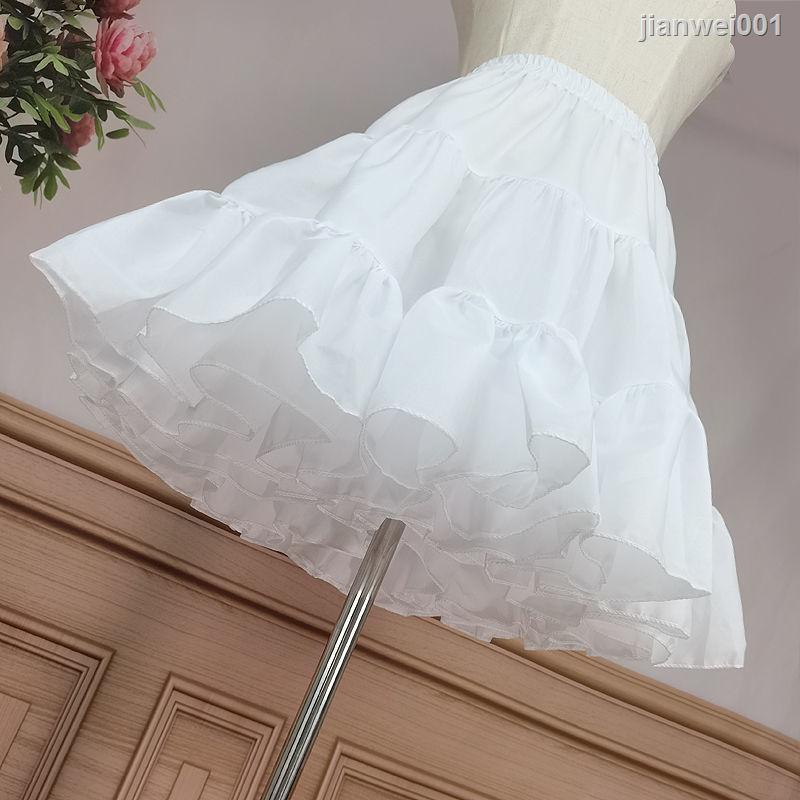Chân váy lửng lolita chất vải cotton lụa mềm mại | BigBuy360 - bigbuy360.vn