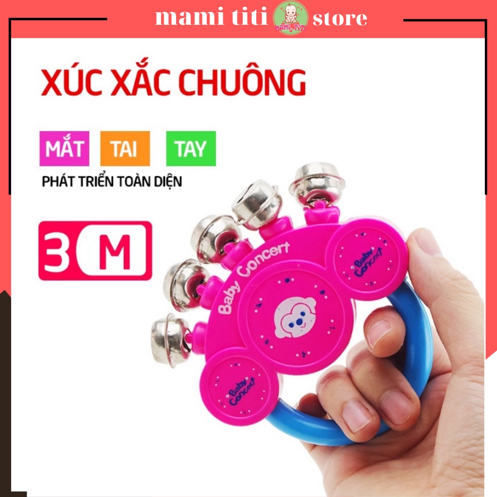 Xúc xắc cho bé, Lục Lạc Xúc xắc nhựa loại đẹp