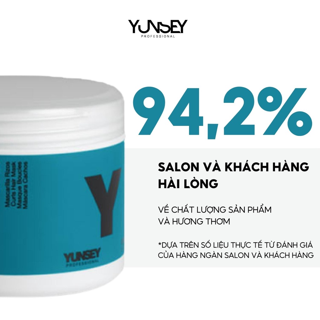 Mặt nạ ủ tóc mềm mượt dành cho tóc xoăn Yunsey Curls Hair Mask
