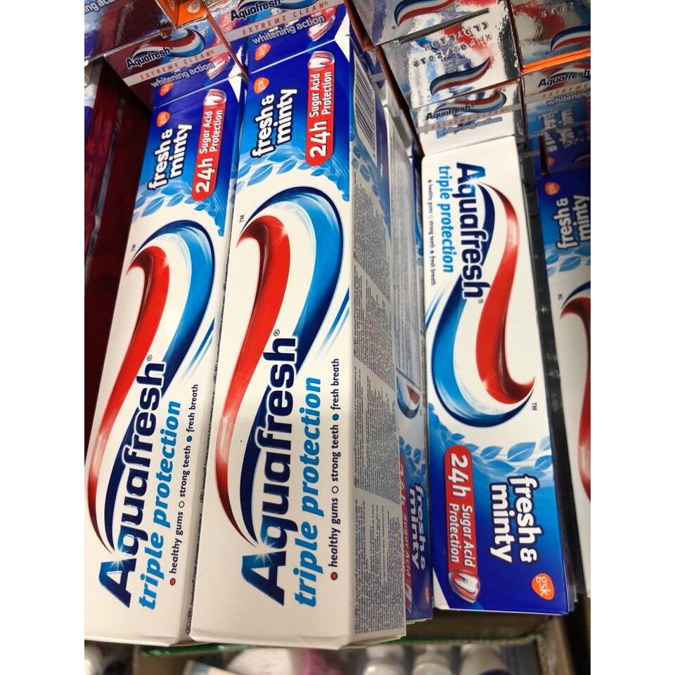 Kem đánh răng Aquafresh Nhật Bản
