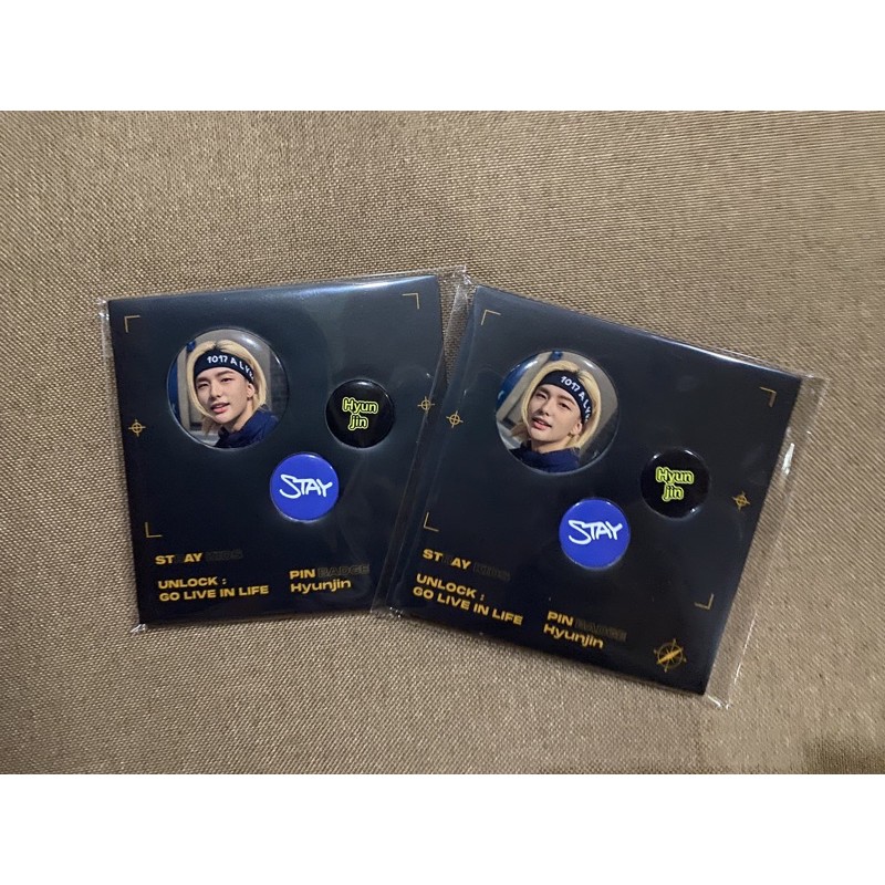 huy hiệu Straykids Hyunjin pin badge