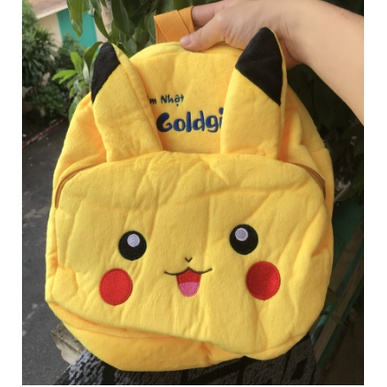 Balo cho bé mẫu giáo hình voi quà tặng bỉm Goldgi rất dễ thương và bắt mắt cho bé