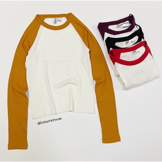 Áo tay ráp màu dáng ôm iu iu