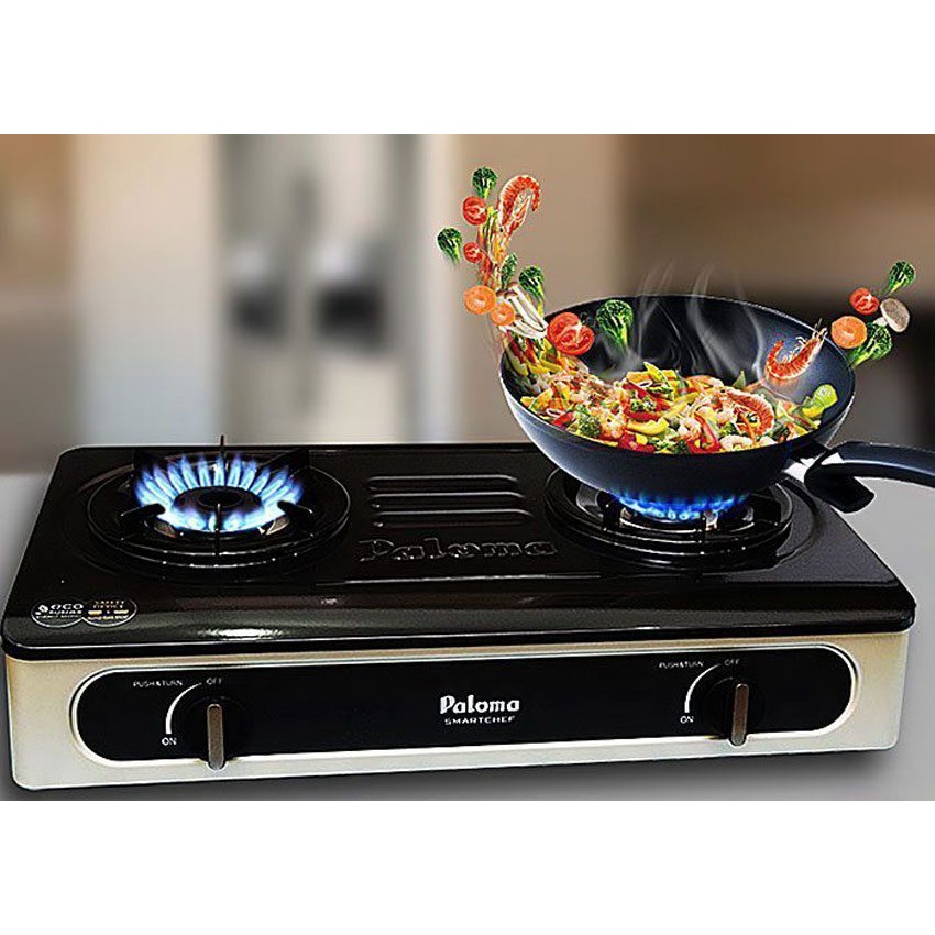 Bếp gas Paloma-PA-V71EG- công nghệ nhật bản,tự động ngắt ga-an toàn tiết kiệm-bếp ga tốt giá rẻ-bảo hành 24 tháng