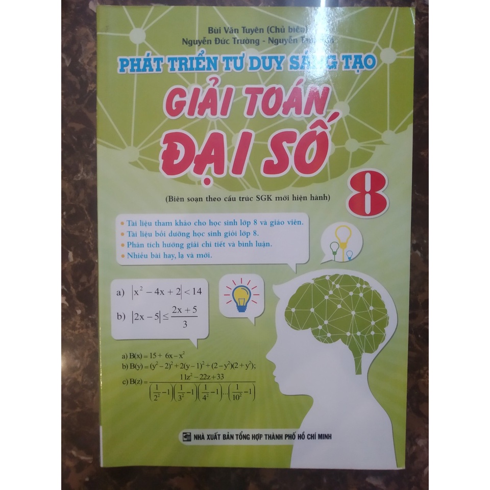 Sách - Phát Triển Tư Duy Sáng Tạo Giải Toán Đại Số 8