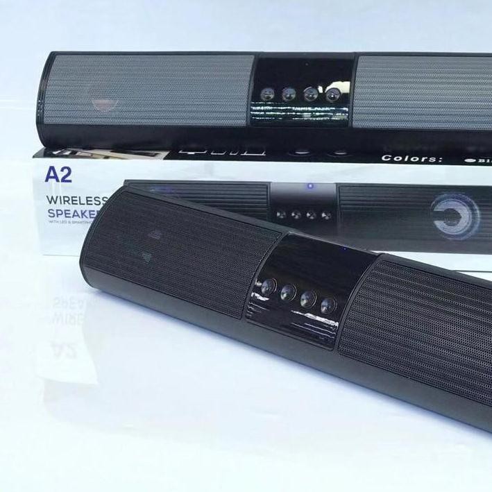 Loa Bluetooth speaker A2 - 2 loa - Bass mạnh - âm thanh đỉnh - hỗ trợ thẻ nhớ - kết nối được với máy tính để bàn,laptop