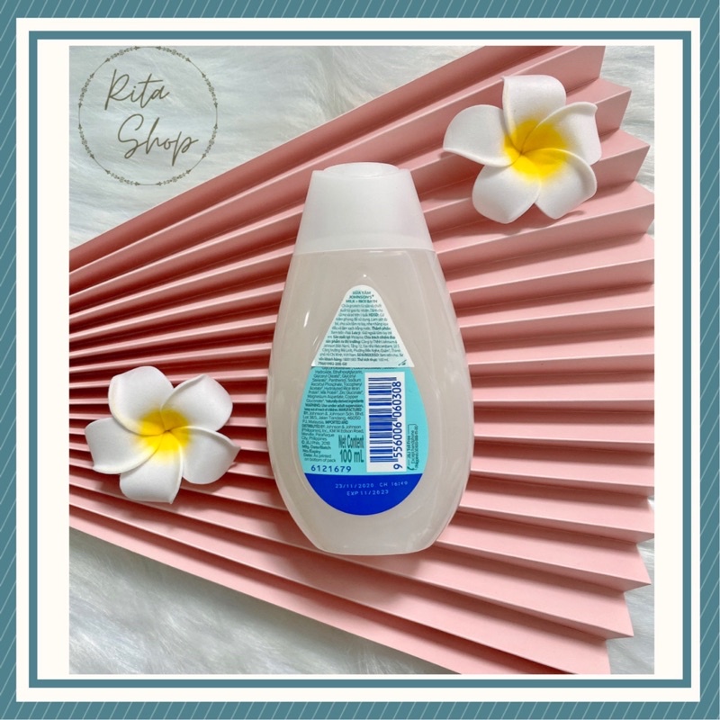 Sữa tắm Johnson’s baby chứa sữa và gạo 100ml