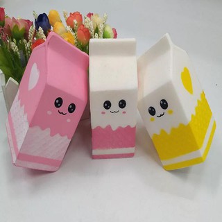 màu vàng hộp sữa squishy đồ xae stress