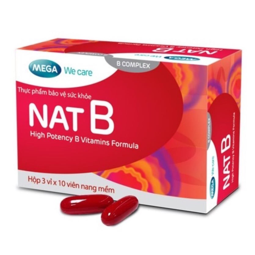 NAT B Mega We care bổ sung vitamin b