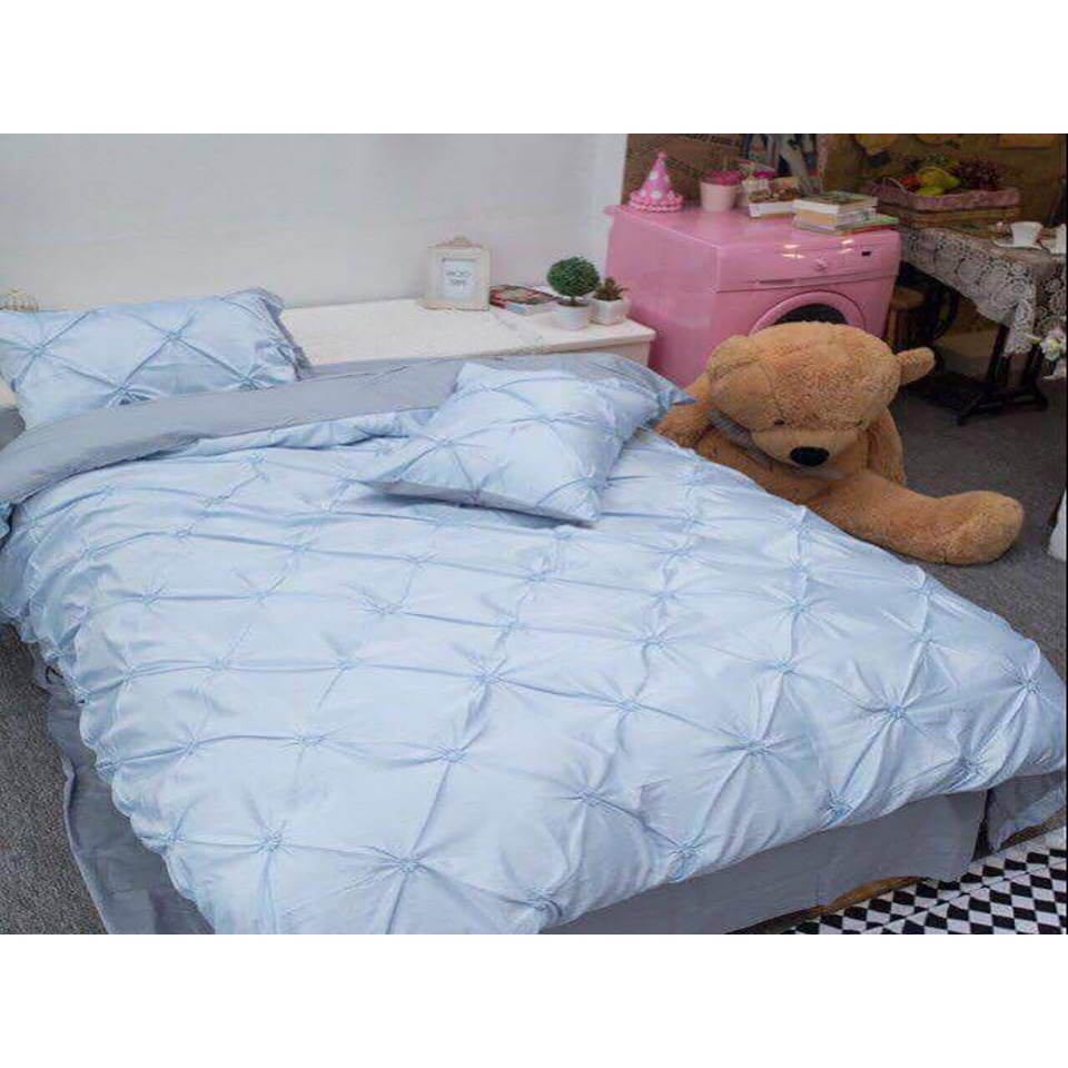 Bộ Chăn Ga Lụa Rúm 4 món