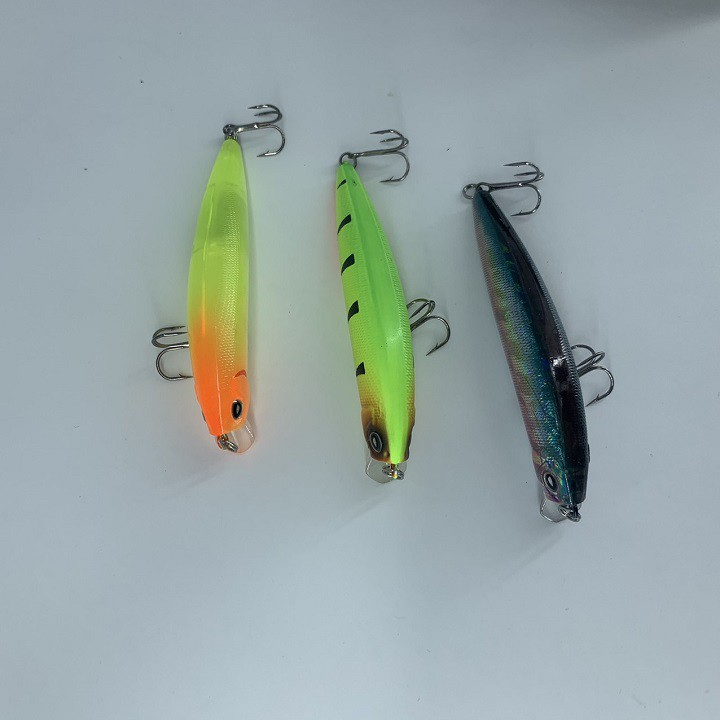 [ĂN LÀ DÍNH] mồi lure X-CROSS 95 SSR 95mm x 12g, mồi lure chìm câu biển dạ quang, mồi giả câu cá chẽm cực rẻ