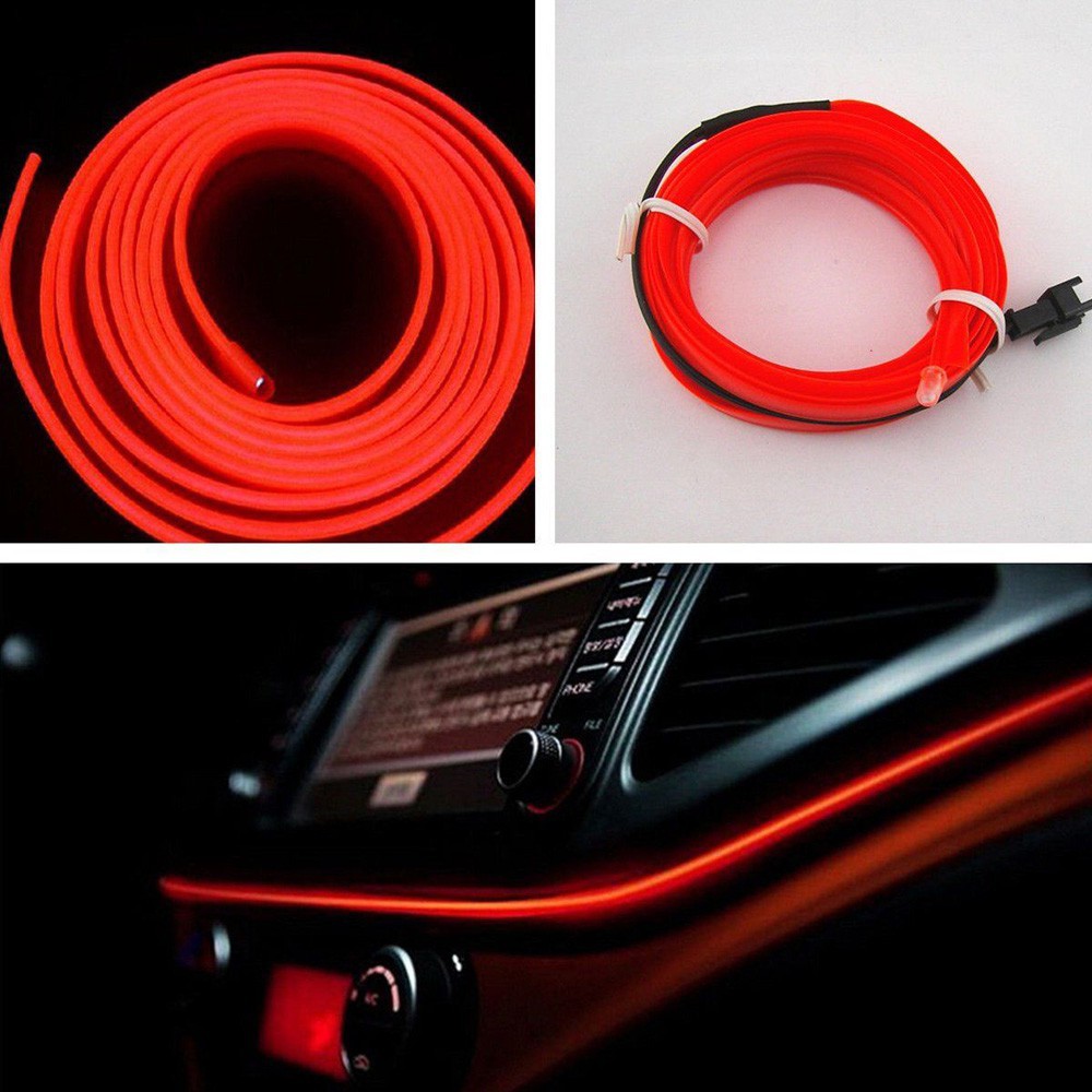 FunnyDây đèn LED đỏ 200cm