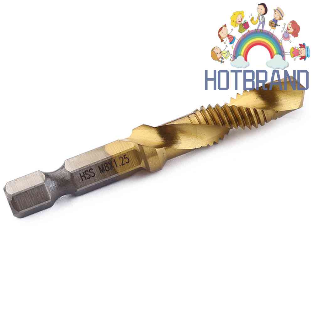 Set 6 Mũi Khoan Mạ Titan M3-M10 Tiện Lợi