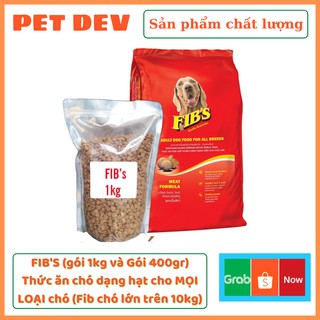 Thức ăn cho chó lớn fib's dạng hạt gói 400g