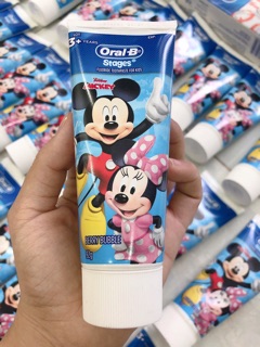 Kem đánh răng Oral-B cho bé