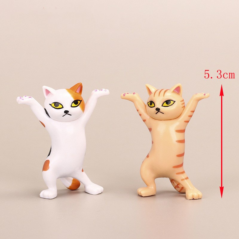 LOL SURPRISE Set 5 Mô Hình Chú Mèo Nhảy Múa Trang Trí Bàn Làm Việc