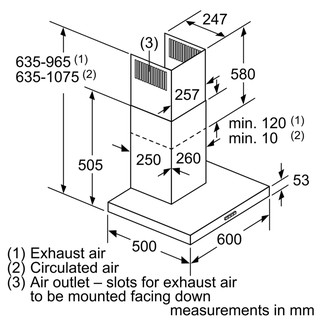 Máy hút khử mùi Bosch HMH.DWB66DM50B