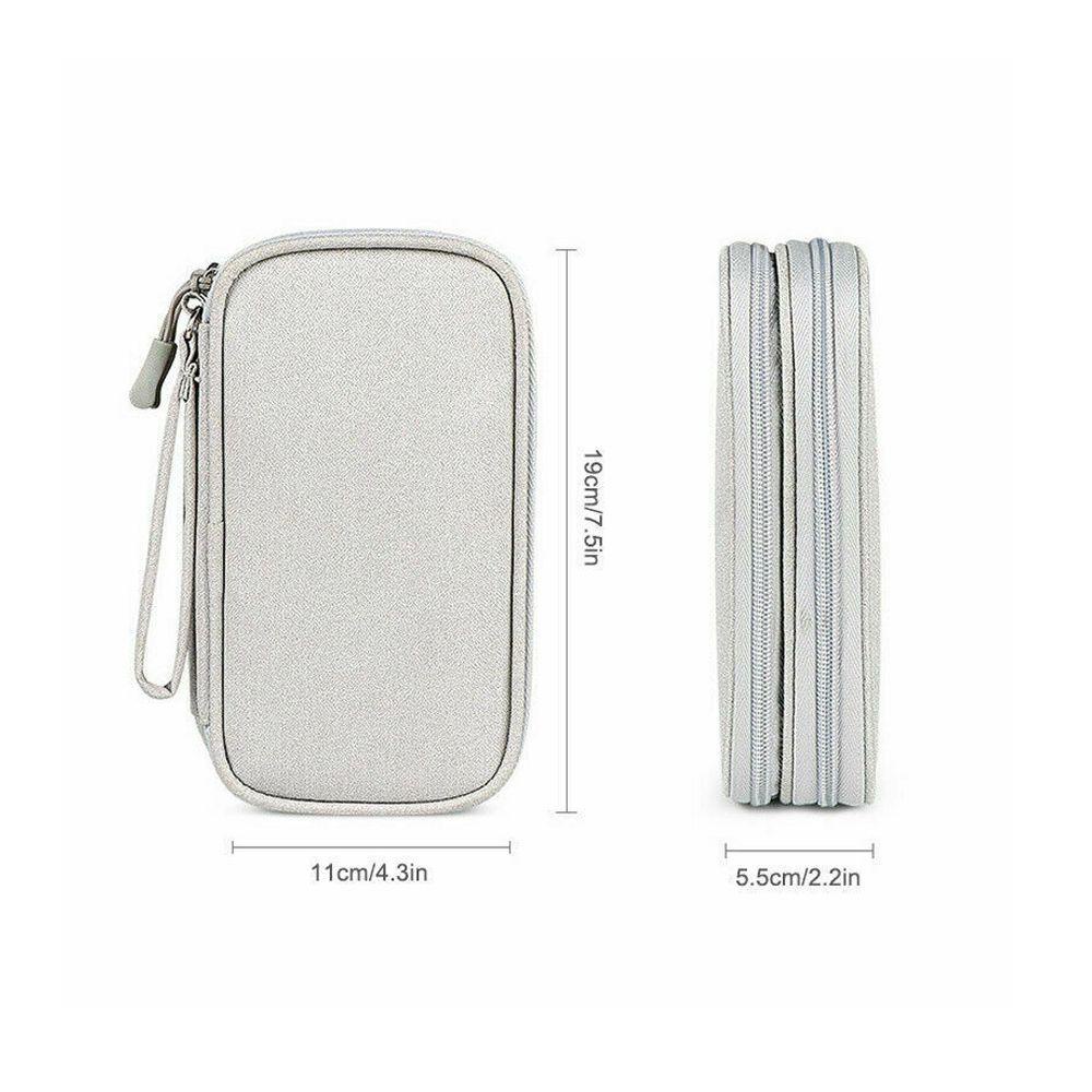 .Túi Đựng Dây Cáp USB Chống Thấm Nước Siêu Bền Tiện Dụng