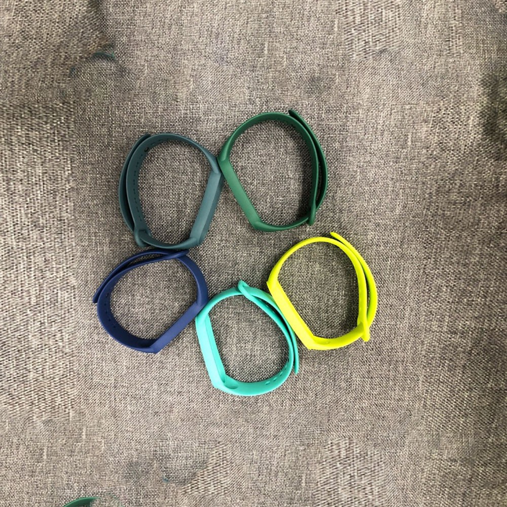 Dây cao su thay thế cho Vòng đeo tay Xiaomi Mi Band 5, không phù hợp Miband 3, Mi band 4