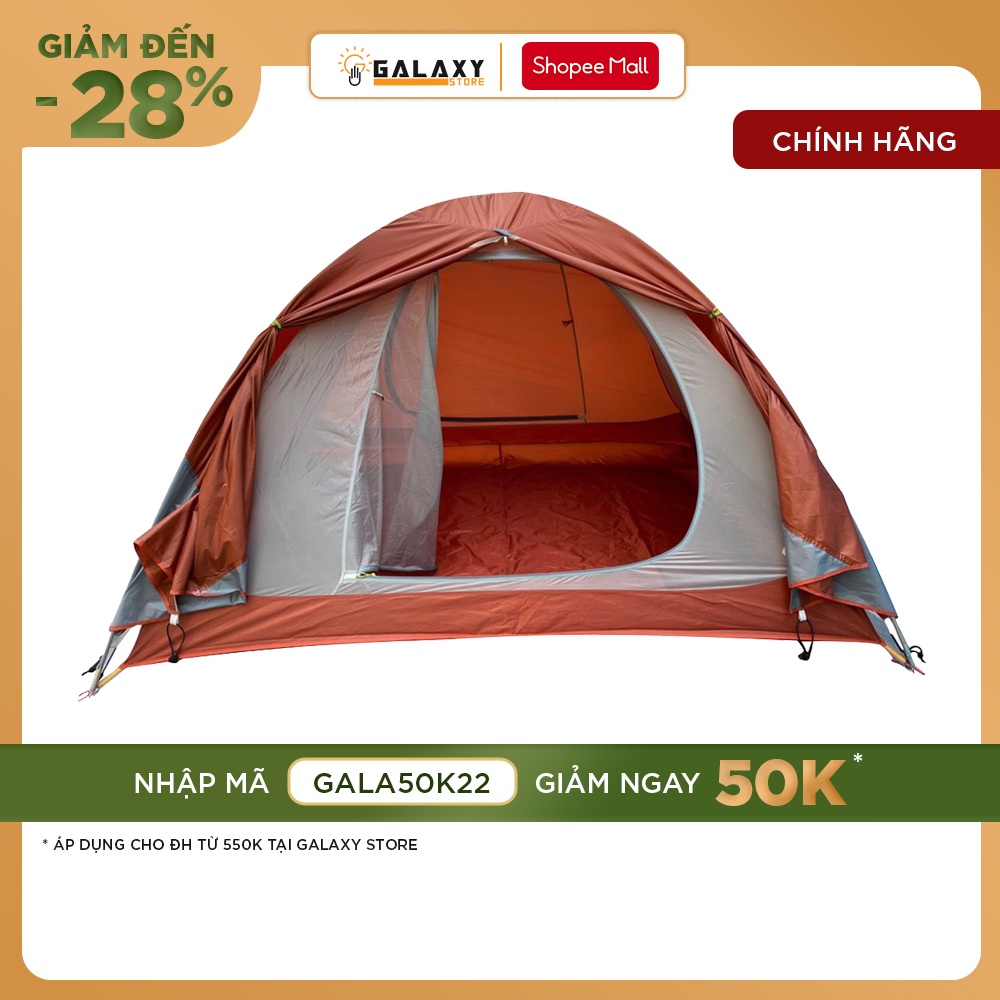 [Nhập GALA10 giảm 10%] Lều 2 Lớp 4 - 5 Người Dã Ngoại Phượt Cắm Trại Galaxy Store GSL07 Chống Nước Tốt - Màu Ngẫu Nhiên