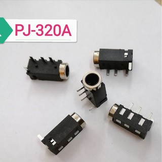Cổng Jack Audio Stereo PJ-320A PJ-320D 3.5 mm hàn PCB connector PJ320 320A 320D