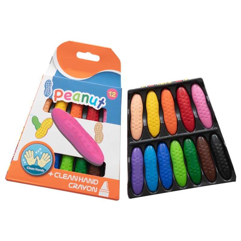 Bút Sáp Màu Không Độc Hại Có Thể Giặt Sạch Dành Cho Bé
