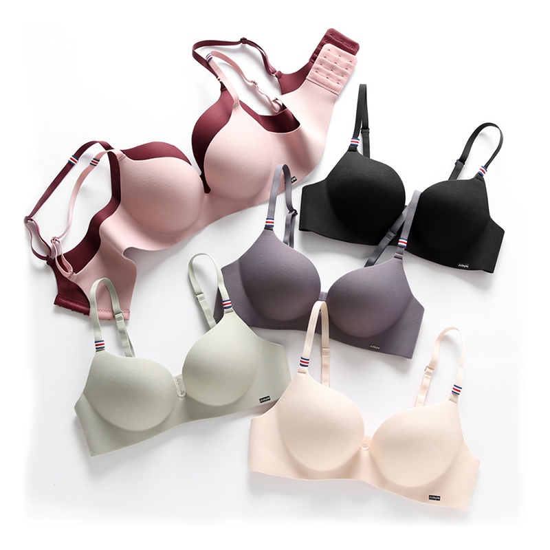 Set đồ lót ZXYOUPING nâng ngực không đường may phong cách Anh Quốc cho nữ