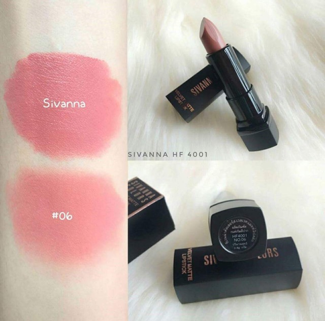 SON LÌ SIVANNA VELVET MATTE FULL BẢNG MÀU