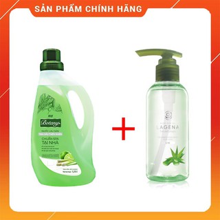 [Tặng 1 chai Gel rửa tay Nha Đam] Nước lau sàn chiết xuất tinh dầu thiên nhiên hương Sả Chanh chai 1.25 lít