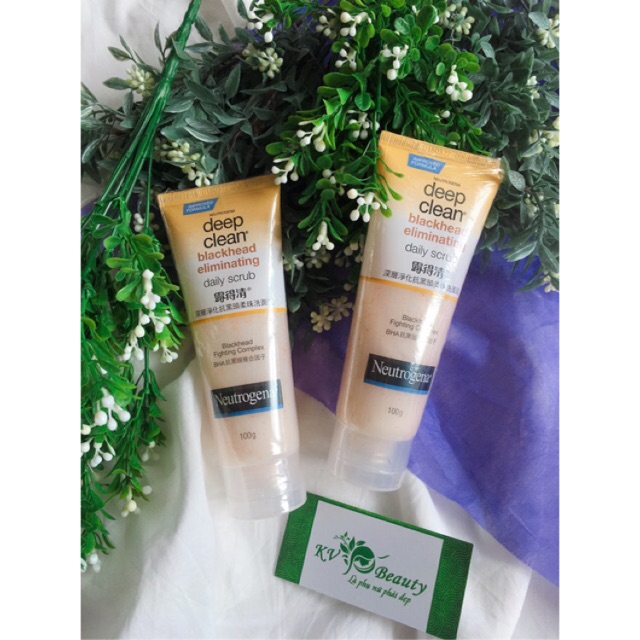 Neutrogena Deep Clean Blackhead Eliminating Daily Scrub
