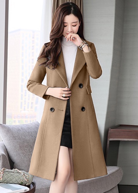 ÁO KHOÁC DẠ DÁNG DÀI CAO CẤP