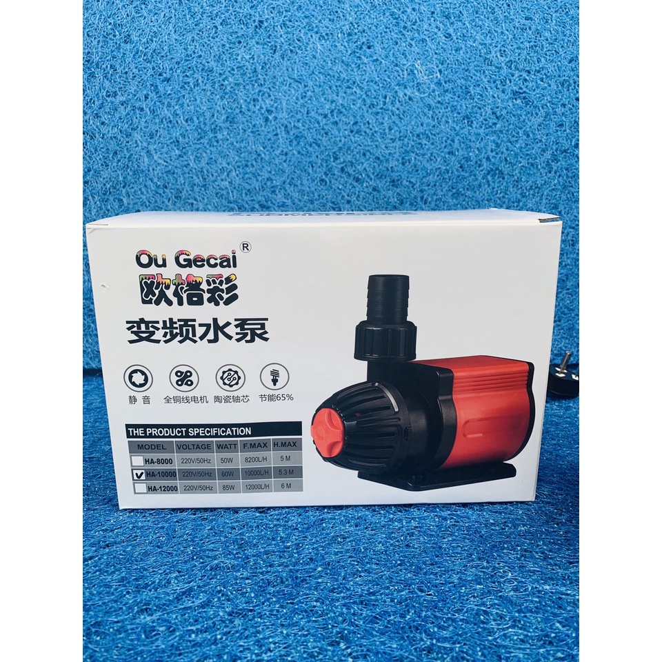 Máy Bơm Chìm Hồ Cá Koi Ou Gecai HA 8000, HA10000, HA 12000