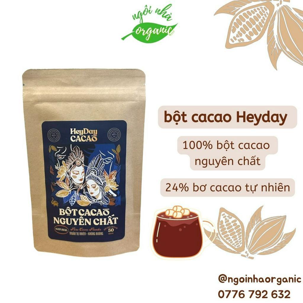Bột Cacao nguyên chất HeyDay 50g