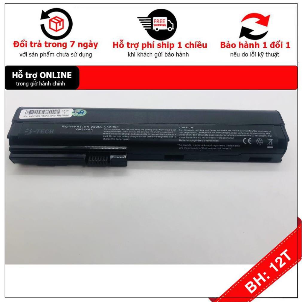 [BH12TH] [- Pin Laptop HP EliteBook 2560p 2570p Hàng Mới 100% . 12 Tháng