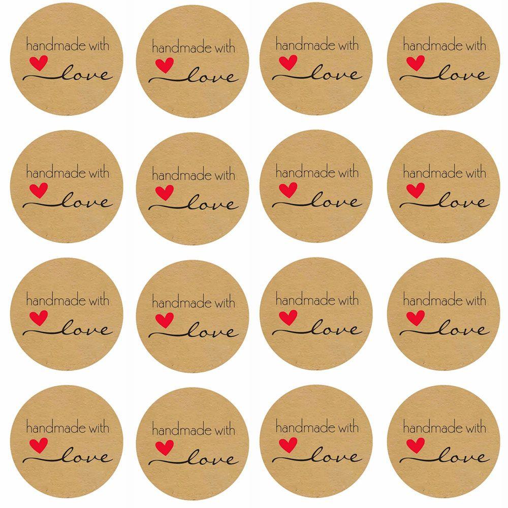 ESPO Cuộn 500 / 1000 / 1500 Miếng Dán Trang Trí Hộp Bánh Xinh Xắn