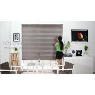 Rèm cuốn cầu vồng Hàn Quốc (Hàng có sẵn, Nhận cắt kích thước theo yêu cầu)