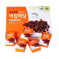 Hồng sâm tẩm mật ong thái lát 200g cao cấp Hàn Quốc