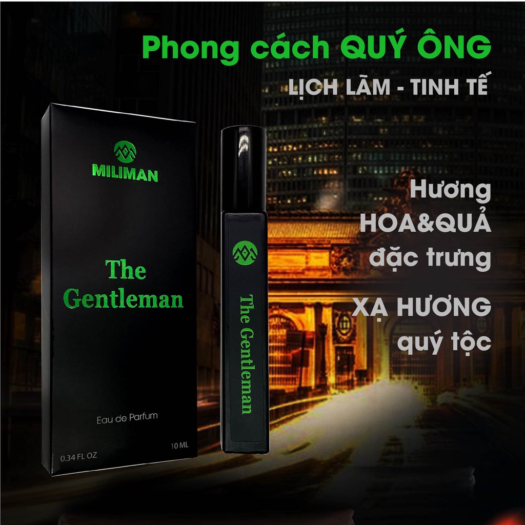 Combo Hấp Dẫn Phái Đẹp Gồm 1 Nước Hoa Nam Và 1 Bọt Vệ Sinh Nam MILIMAN