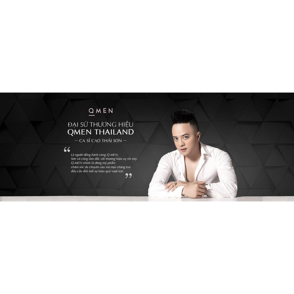 Combo trị mụn QMEN - WHA Serum + Tea Tree Oil + Magic Sun Pray