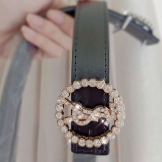 THẮT LƯNG YSL ĐÍNH ĐÁ (VÀNG)