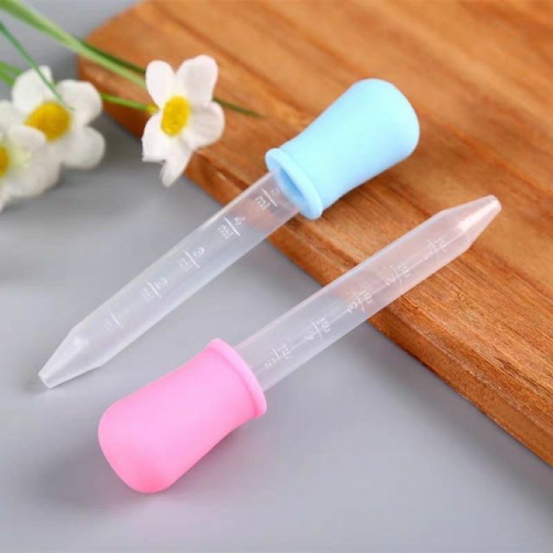 Ống hút bón sữa, nước cho bé 5ml, dành cho bé lười ăn, khó uống