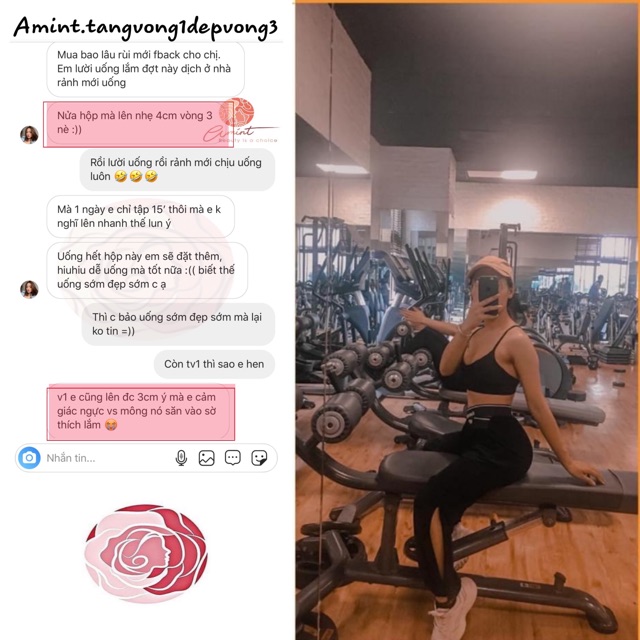 Tăng vòng 1 cacao tăng vòng 3 giảm cân Amint