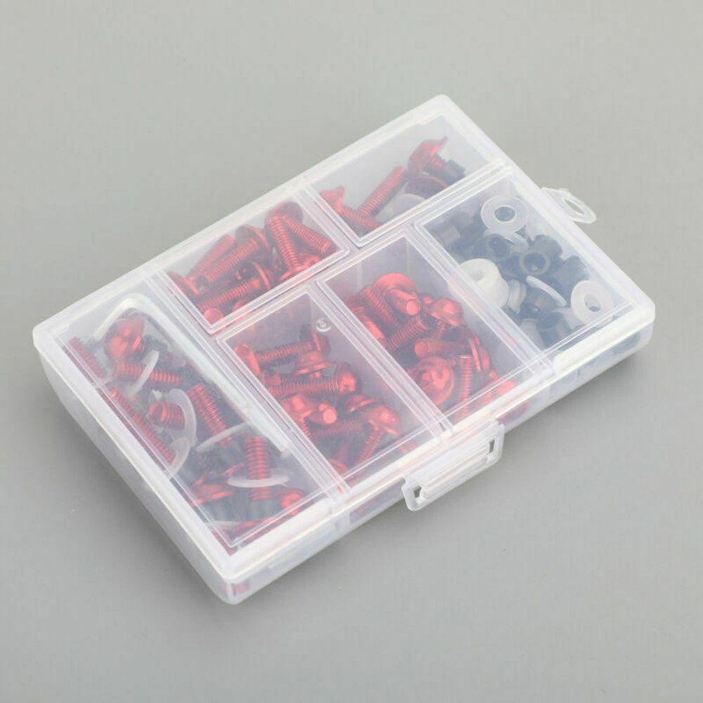 Bộ 158 Ốc Vít Nhiều Màu Sắc Sặc Sỡ Cho Xe Máy