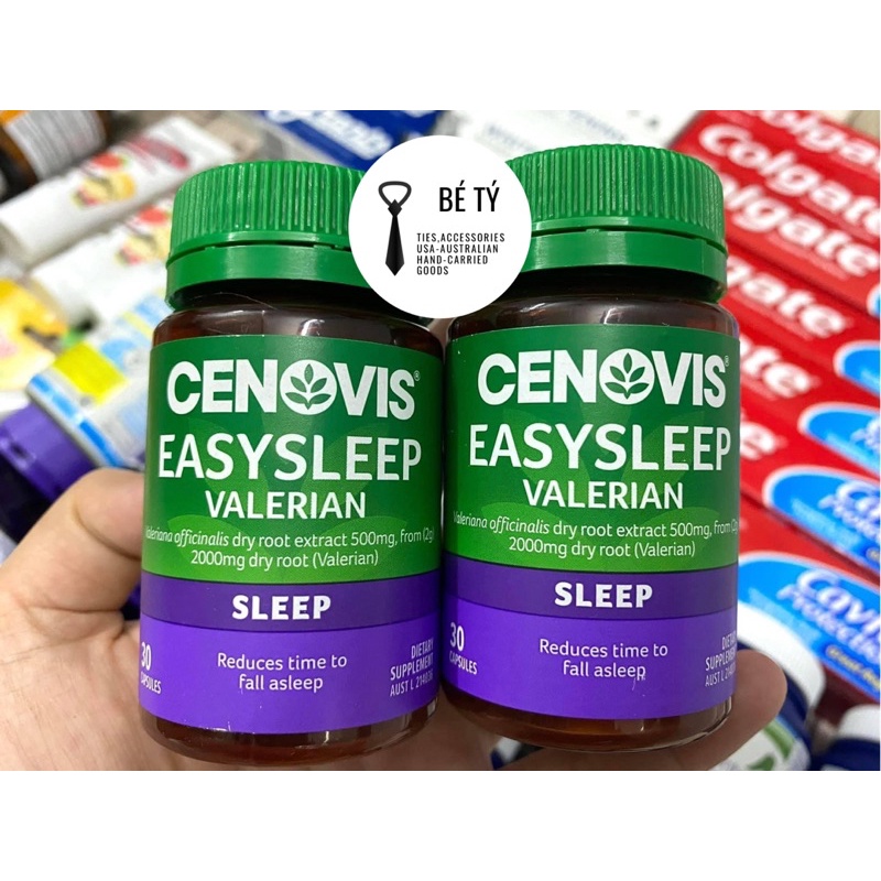Viên uống giúp ngủ ngon Cenovis Easy Sleep Valerian 2000 30 viên