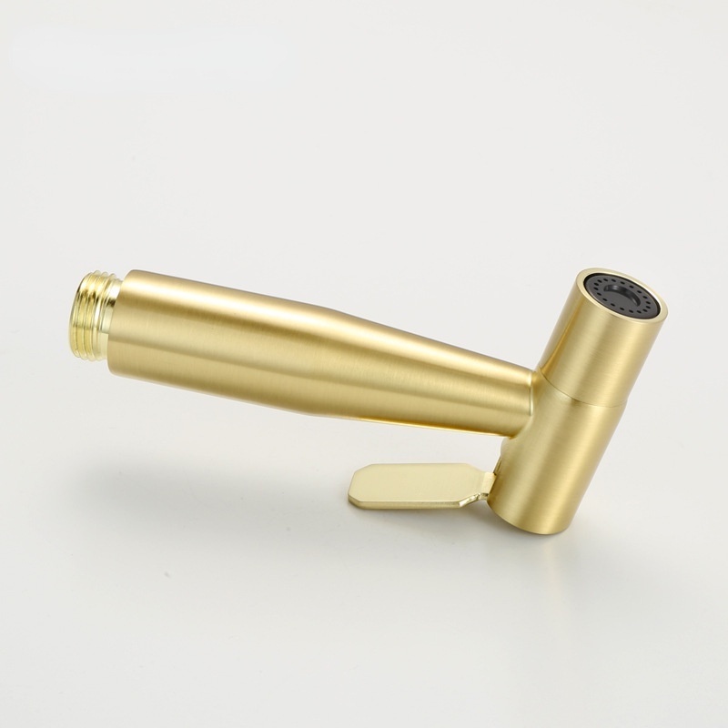 Van Giá Đỡ Vòi Xịt Toilet Màu Vàng Kim