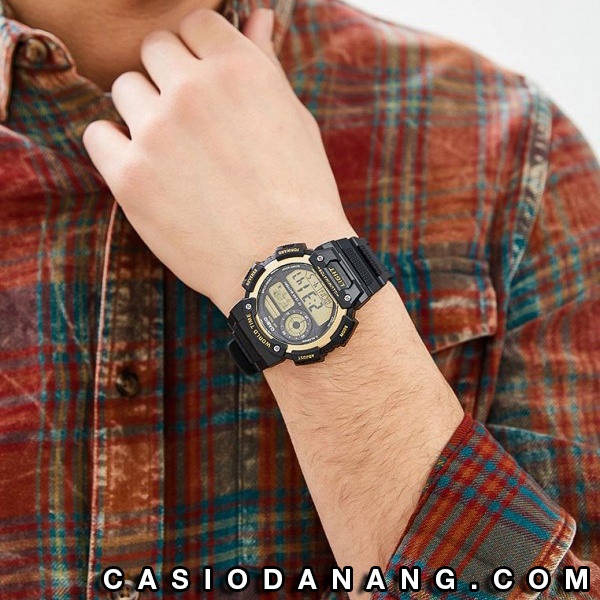 Đồng hồ nam dây nhựa Casio Standard chính hãng Anh Khuê AE-1400WH-9AVDF (51mm)