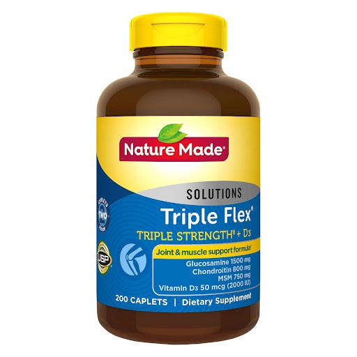 Viên Uống Bổ Khớp Nature Made Triple Flex Của Mỹ 200 Viên