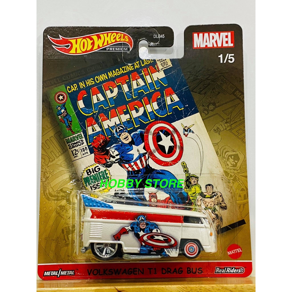 HOBBY STORE XE MÔ HÌNH HOT WHEELS PREMIUM MARVEL 2020 DLB45